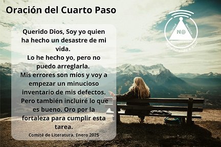 Oración del Cuarto Paso de Neuróticos ANónimos